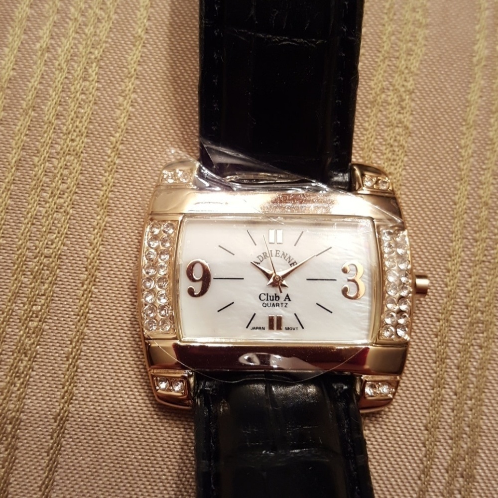 New watch. By Adrienne.